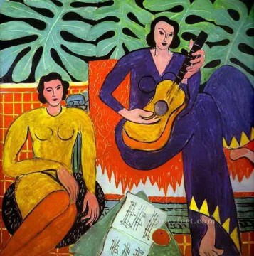 Música fauvismo abstracto Henri Matisse Pinturas al óleo